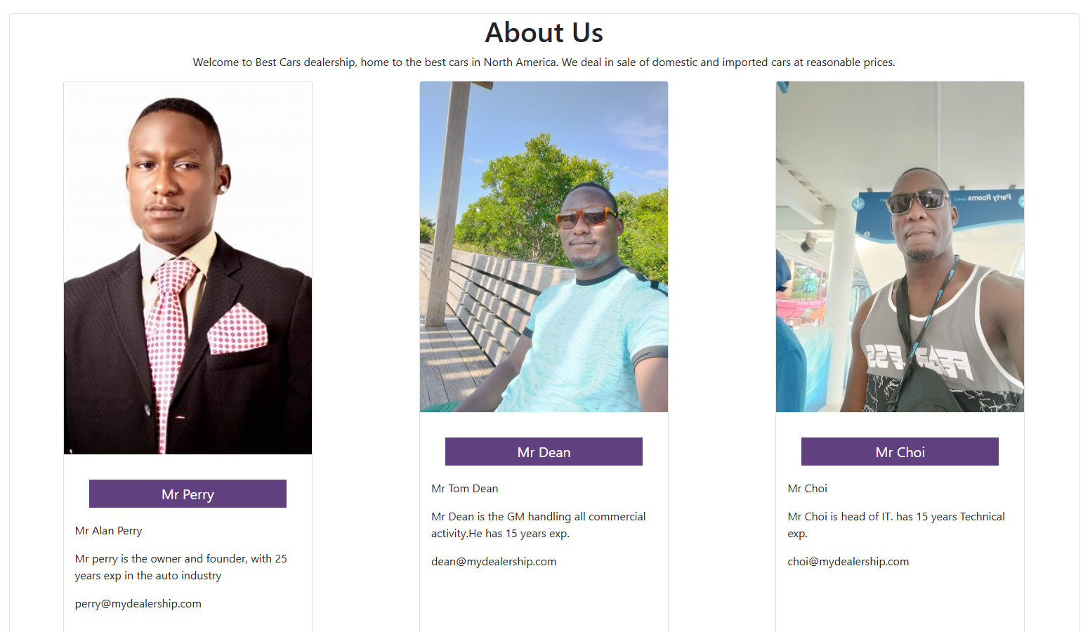 IBM Full Stack project sample